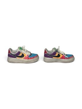 Nike Air Force 1 Tear Away Reveal Sneakers Women’s Size US 7 Multi Color Shoes